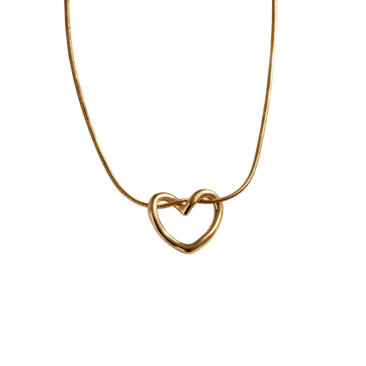 Hollow Heart Pendant