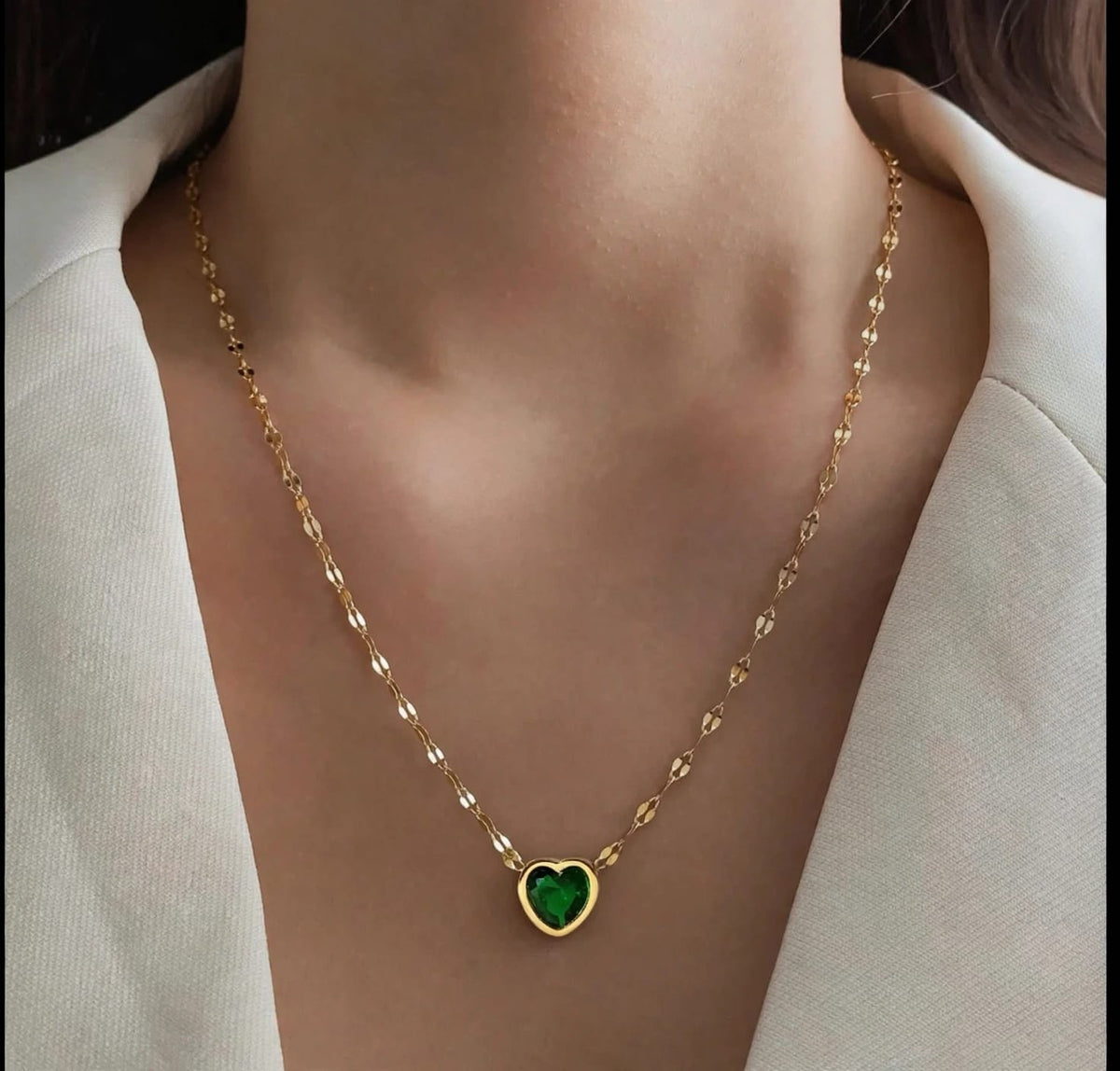 Green Heart Pendant
