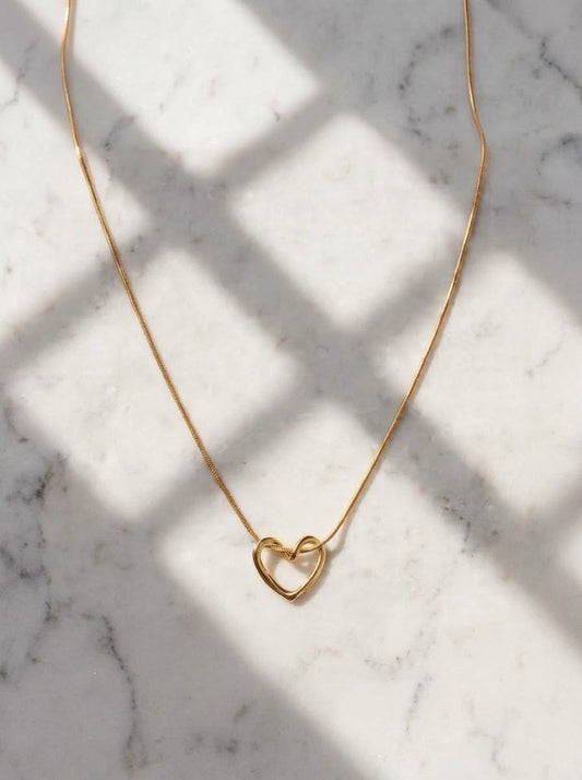 Hollow Heart Pendant