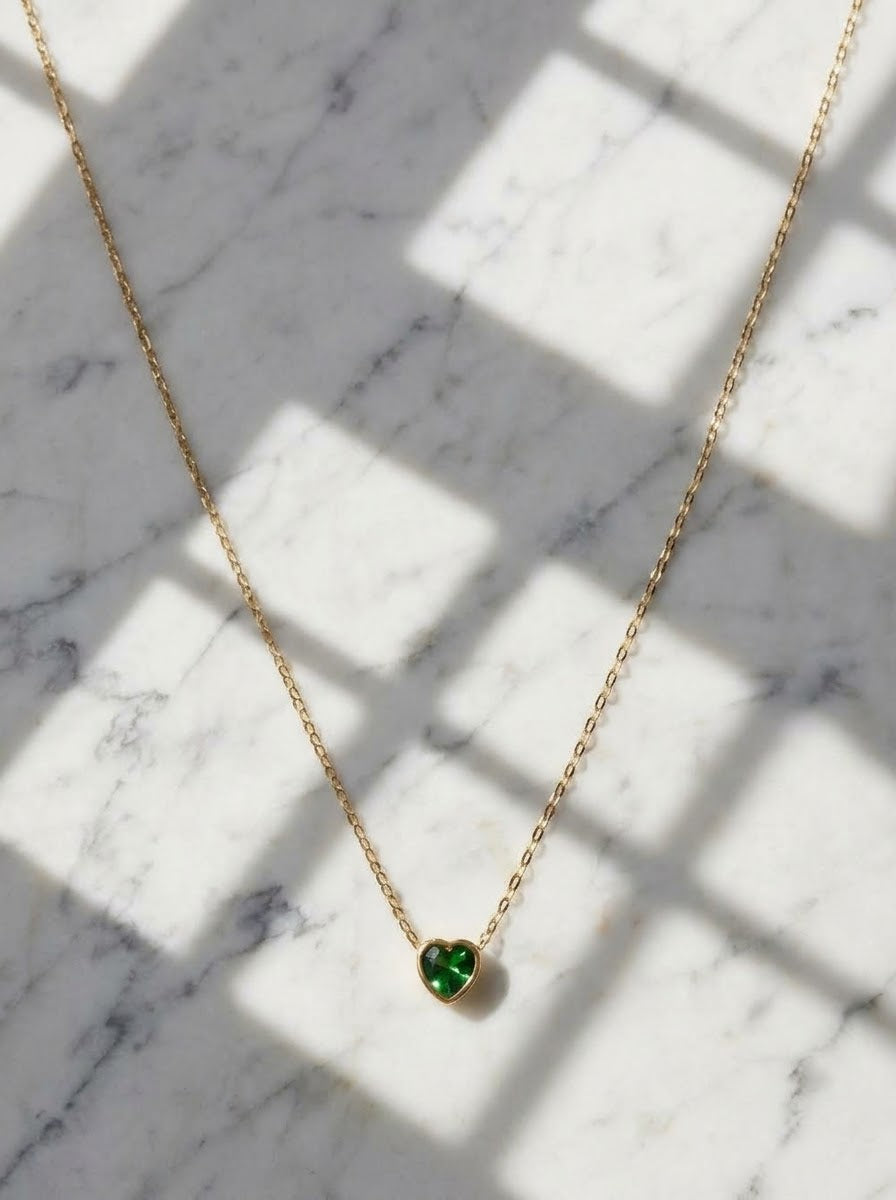 Green Heart Pendant