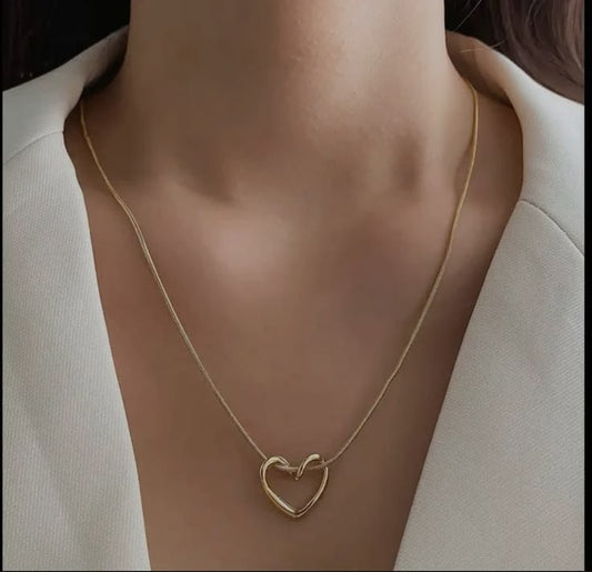Hollow Heart Pendant